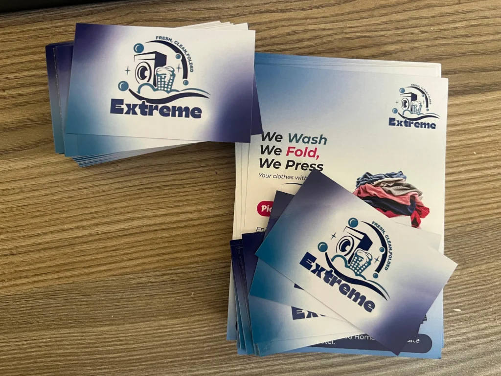 Business card and flyer printing services in Nairobi Kenya by Doply Creative Hub