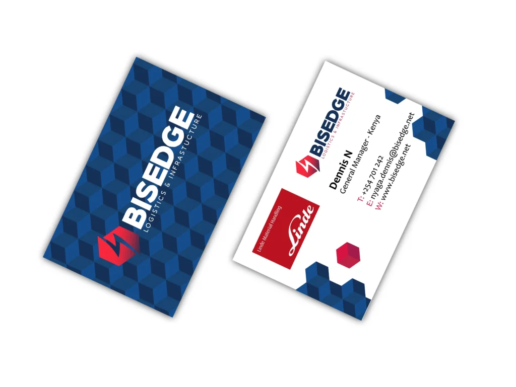 Business card design and printing services for businesses in Nairobi, Kenya, and across the world.