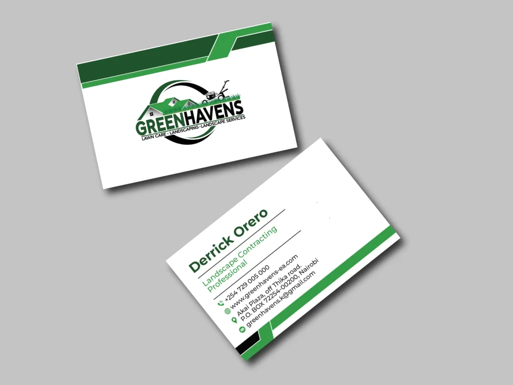 Best business card design and printing services in Nairobi, Kenya, and globally.