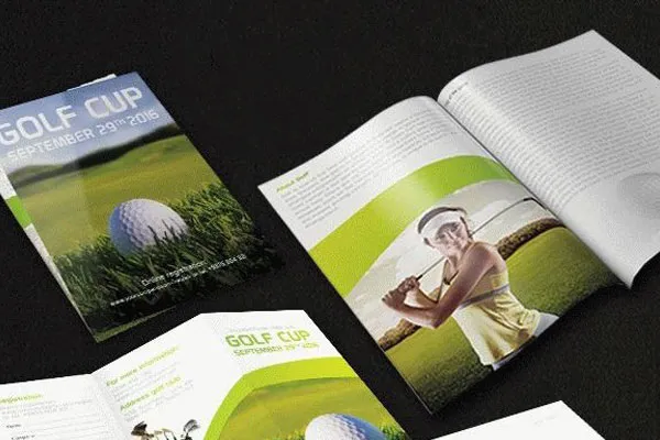 modern golf cup set template inc