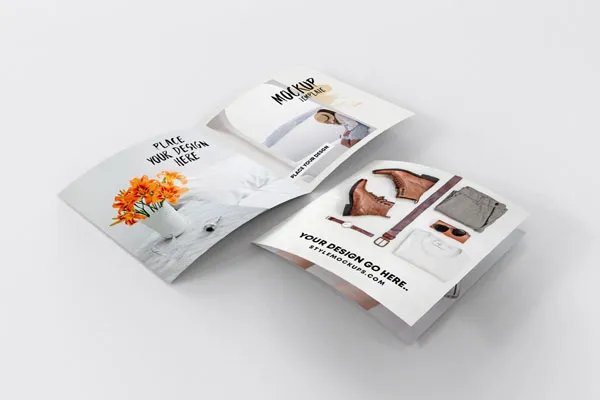 perspective view open and closed